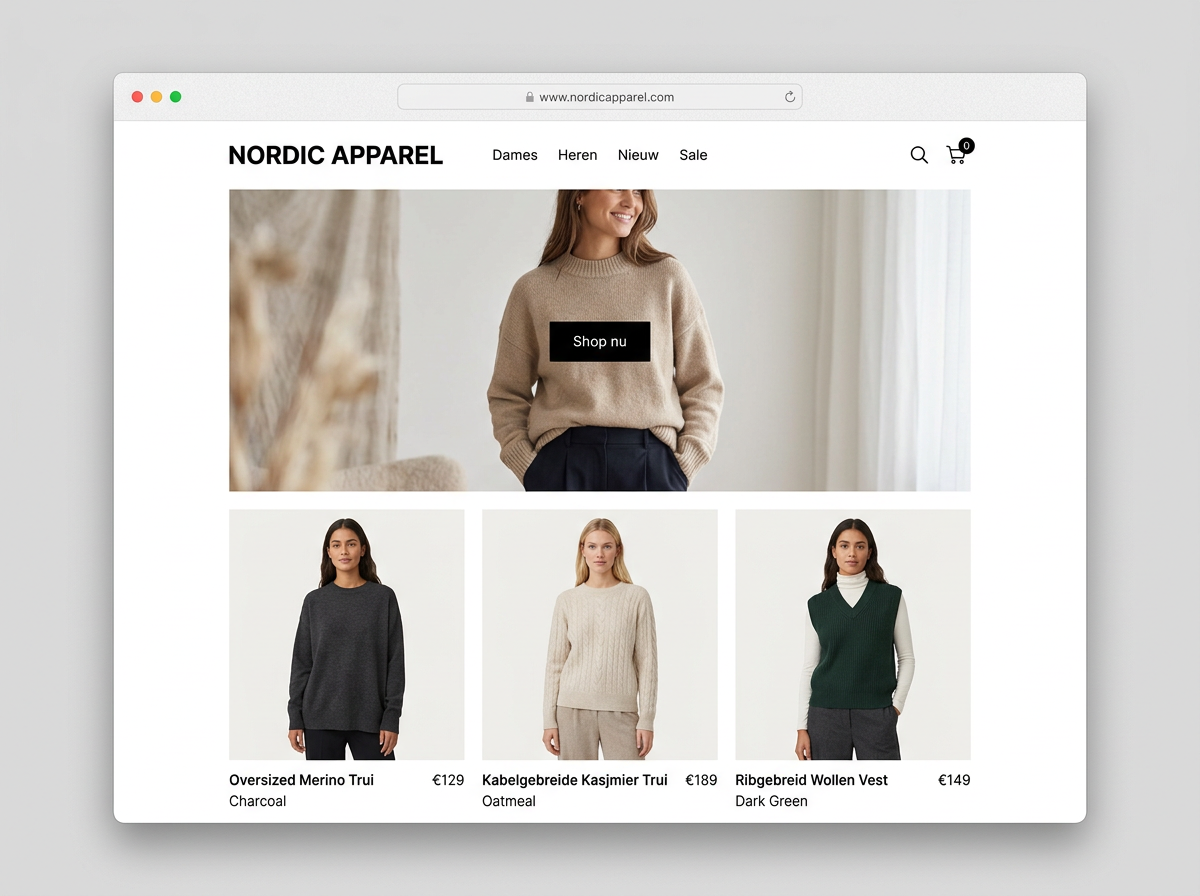 Nordic Apparel, Fashion · Webshop